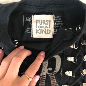 LF Tops - LF- Black grunge tank top laced LF Tops - LF- Black grunge tank top laced